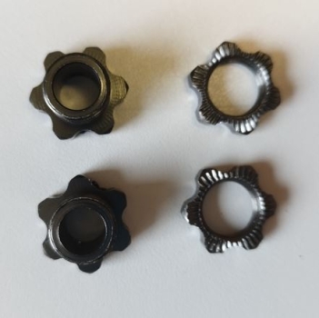 BB85711 Radmitnehmer 17mm/Star M12x1,0/B8 2 Stück
